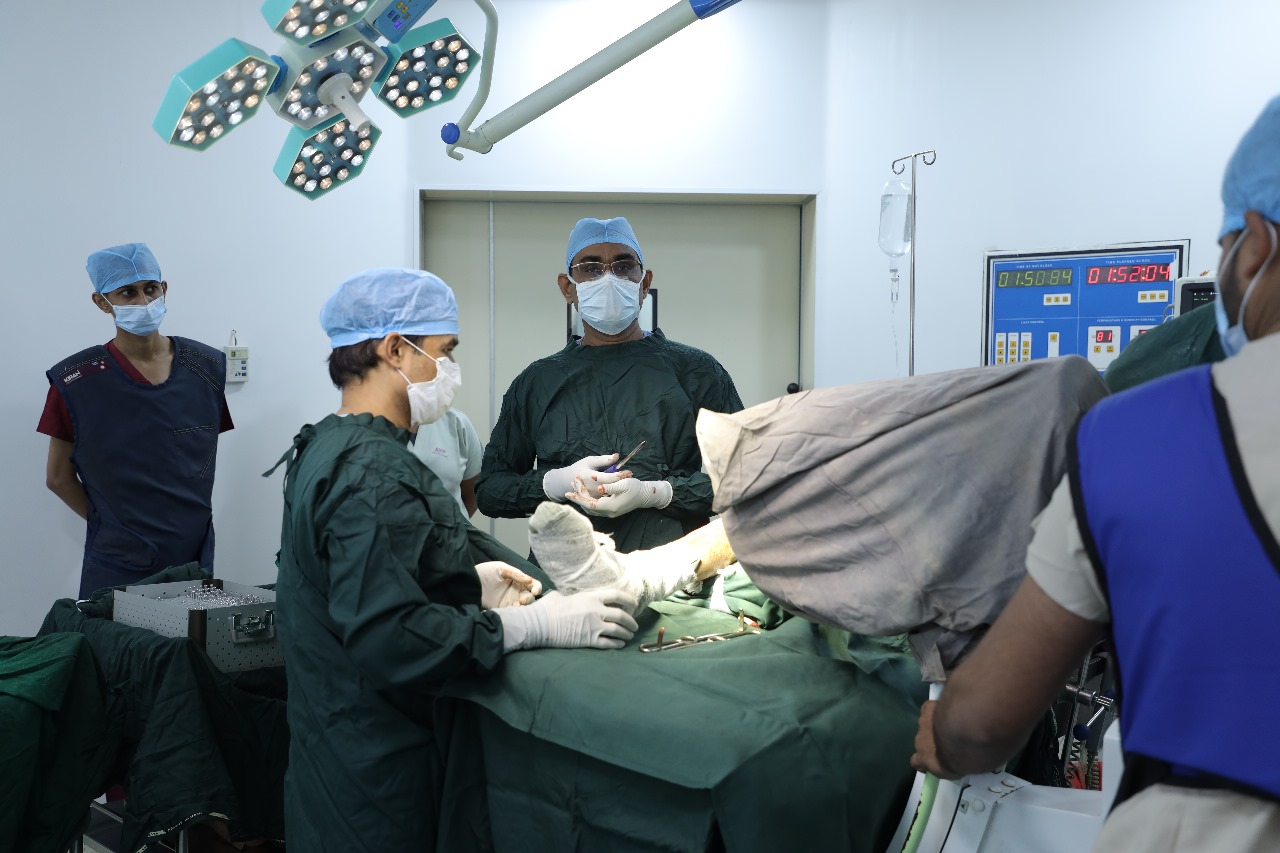 Post-operative care at RK Hospital